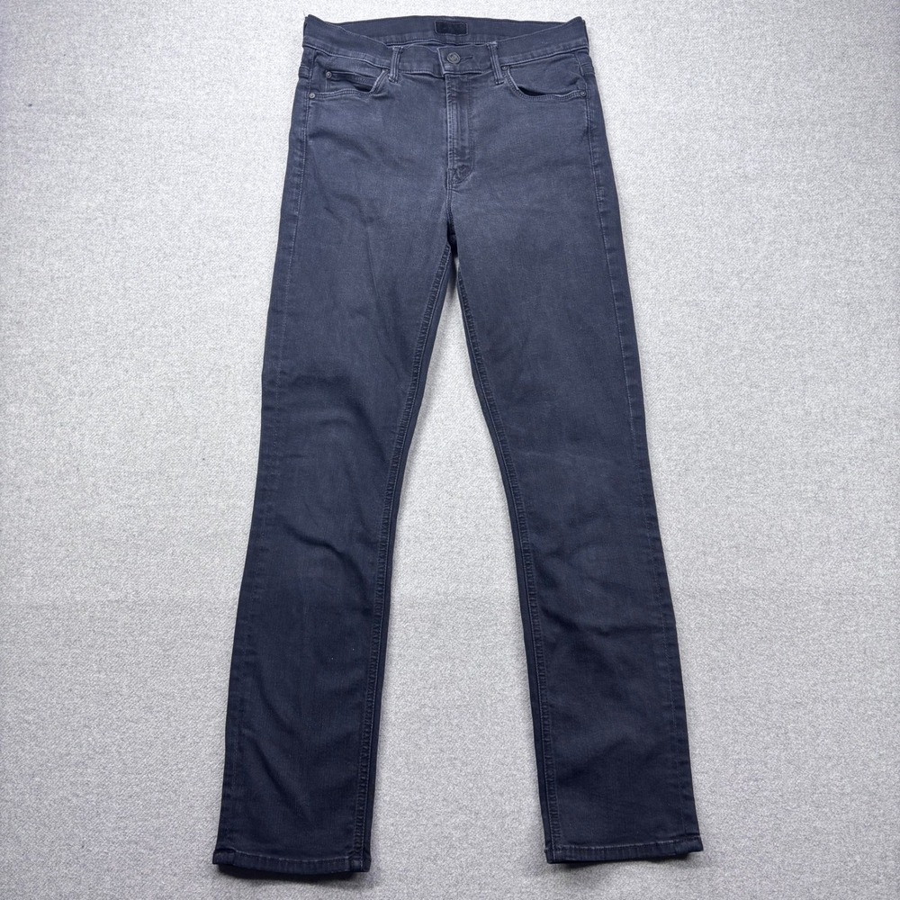 Mother‎ The Mid Rise Dazzler Ankle Jeans Womens 27 Black Not Guilty Stretch USA